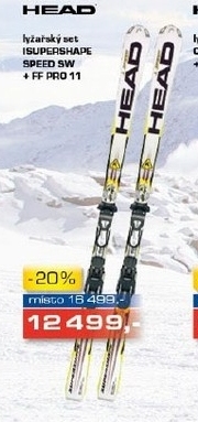 sjezdový set HEAD ISUPERSHAPE SPED SW FF PRO 11