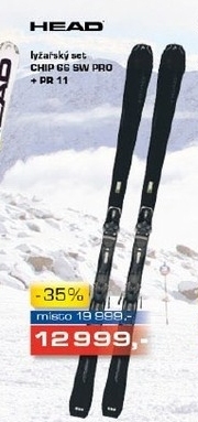 sjezdový set HEAD CHIP 66 SW PRO PR 11