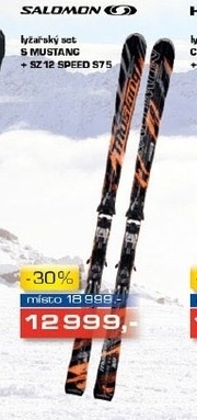 sjezdový set SALOMON S MUSTANG SZ 12 SPEED  S 75