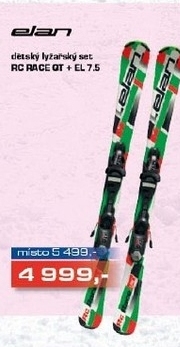dětský sjezdový set ELAN RC RACE GT EL 7.5