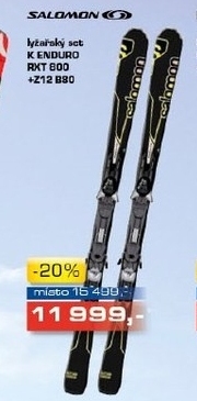 lyžařský set K ENDURO TRX 800 Z12 880