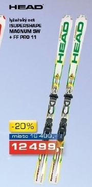 lyžařský set HEAG ISUPERSHAPE MAGNUM SW FF PRO 11