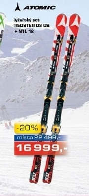 lyžařský set ATOMIC REDSTER D2 CS NTL 12