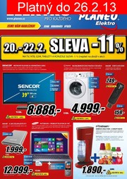 akční leták Planeo Elektro 20.2.2013-26.2.2013