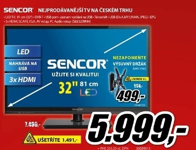 televizor SENCOR  LED 81cm