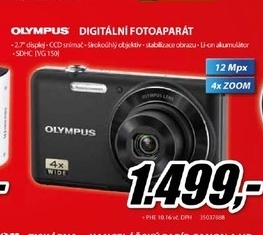 digitální fotoaparát OLIMPUS 12 Mpx