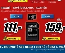 paměťová karta MAXELL 8GB