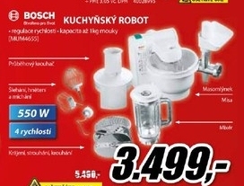 kuchyňský robot BOSCH 550W