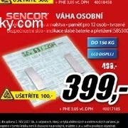 osobní váha SENCOR 