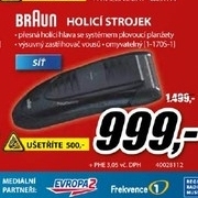 BRAUN elektrický holící strojek