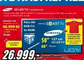 televizor SAMSUNG 3D FULL HD SMART