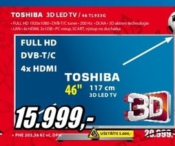televizor FULL HD TOSHIBA 3D 