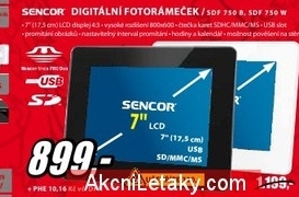 digitální fotorámeček SENCOR LCD  7\