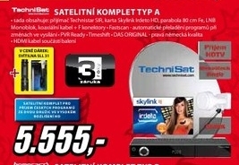satelitní komplet TECHNISAT