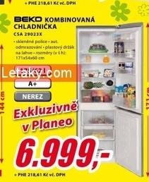 kombinovaná chladnička BEKO