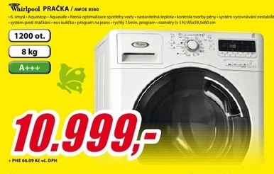 automatická pračka WHIRLPOOL AWOE8560