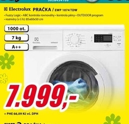 automatická pračka ELECTROLUX EWP1074 TDW