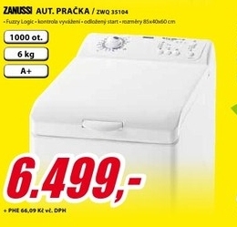 automatická pračka ZANUSSI ZWG35105