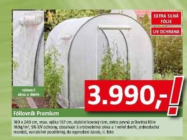 foliovník Prémium 180x240cm