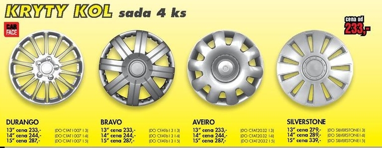 kryty kol CAR FACE Durango 13\