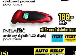 pneuměřič digitální