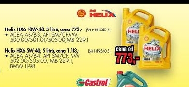 motorový olej HELIX HX-6 10W-40