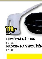 odměrná nádoba na olej
