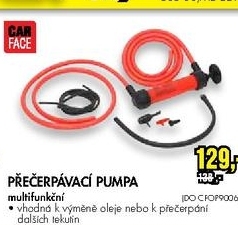 přečerpávací pumpa na olej