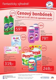 akční leták dm drogerie 13.3.2013-12.4.2013