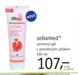 Sebamed, sprchový gel s granátovým jablkem
