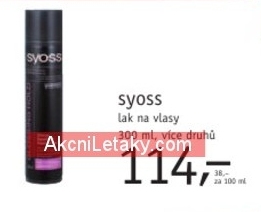 Syoss, lak na vlasy