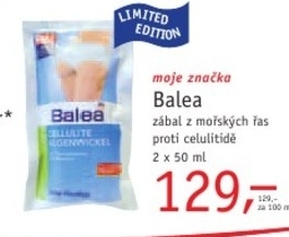 Balea, zábal z mořských řas proti celulitidě