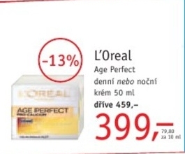 L´Oréal Age Perfect, denní/noční krém