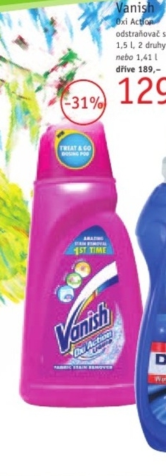 Vanish Oxi Action, odstraňovač skvrn