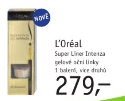 L´Oréal Super Liner Intenza, gelové oční linky