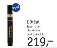 L´Oréal Super Liner blackbuster, oční linky