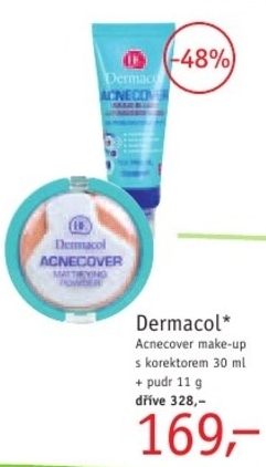 Dermacol Acnecover make up s kolektorem a pudr zdarma