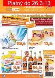 akční leták COOP 20.3.2013-26.3.2013