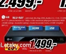 Blu-Ray přehrávač LG pro  DVD a CD