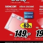 osobní váha SENCOR  