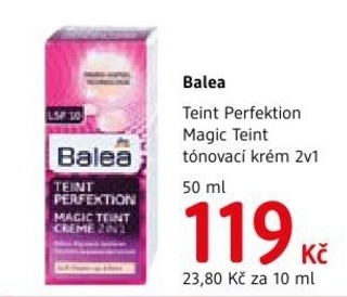 Balea Teint Perfektion Magic Teint, tónovací krém 2v1
