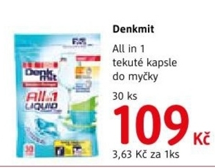 Denkmit All in 1, kapsle do myčky