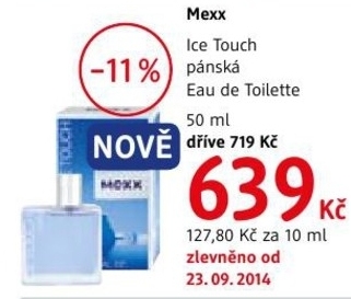 Mexx Ice Touch, pánská eau de toilette