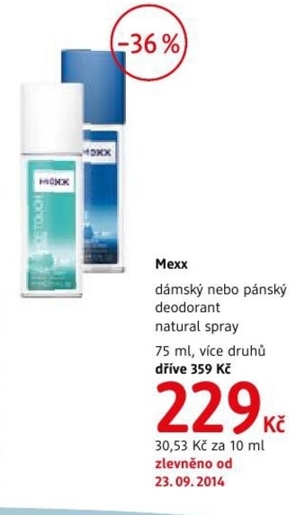 Mexx, dámský/pánský deodorant