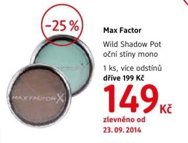 Max Factor Wild Shadow Pot, oční stíny