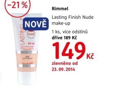 Rimmel Lasting Finish Nude, make up