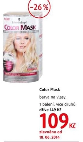 Color Mask, barva na vlasy