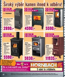 akční leták Hornbach 1.9.2014-1.12.2014