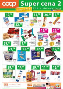 akční leták COOP 1.10.2014-31.10.2014
