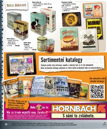 akční leták Hornbach 6.10.2014-31.12.2014